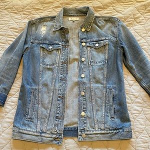 Madewell / oversized denim jacket